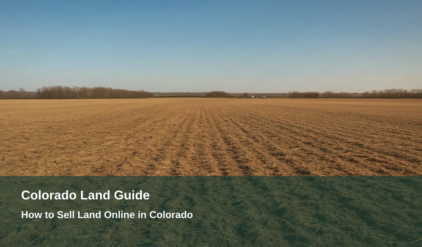 How to Sell Land Online in Colorado