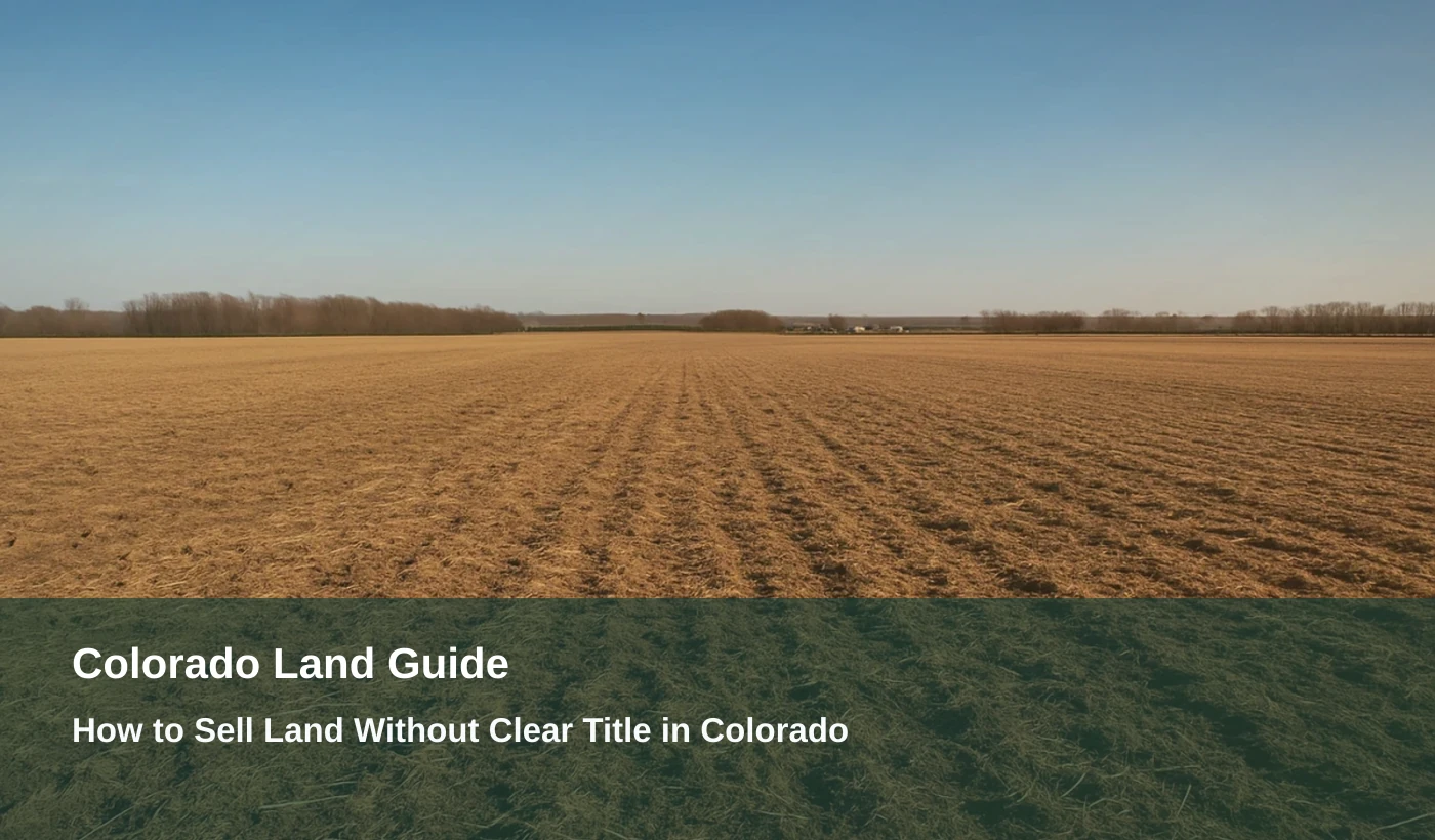 How to Sell Land Without Clear Title in Colorado
