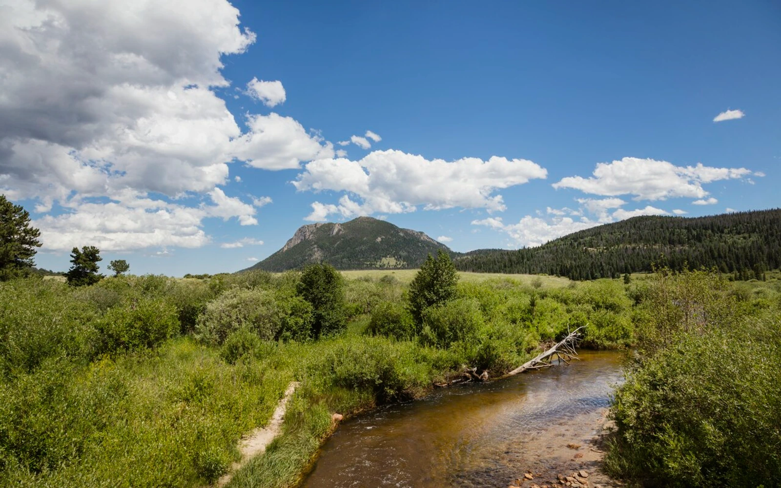 Mountain area and mountain land in Durango